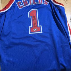Childs Signed Jersey 