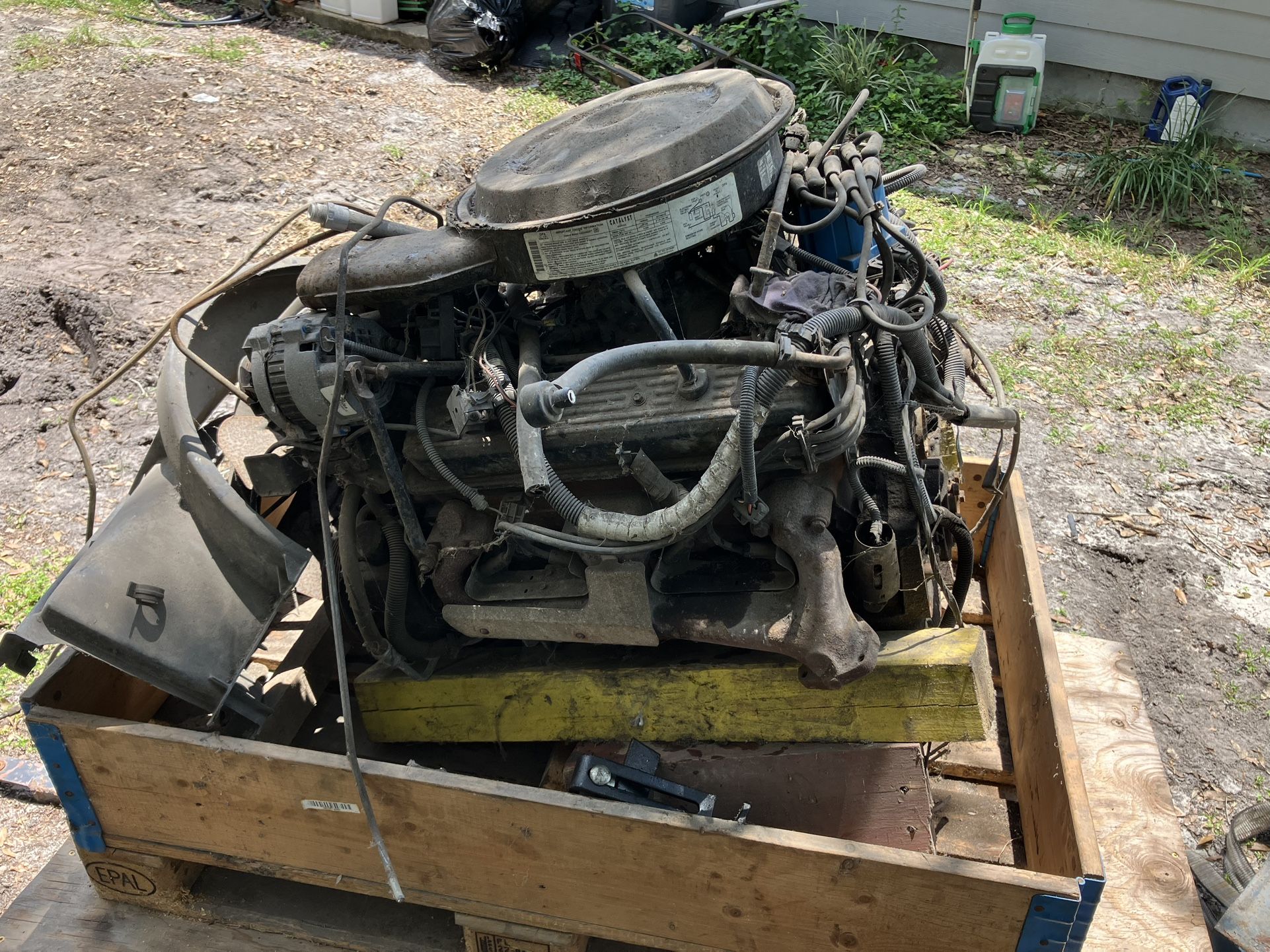 350 Chevy Engine TBI