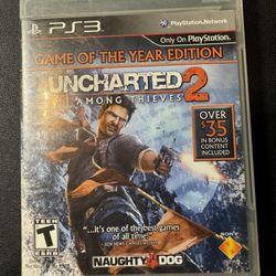 PS3 Uncharted 2 Among Thieves 