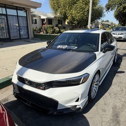 11th gen civic OEM style full carbon hood