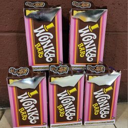 Willy Wonka Chocolate Factory 7" Oompa Loompa Mystery Plush Lot of 5 SEALED