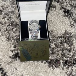 Custom AP Moissanite Watch