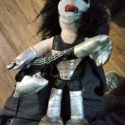 Vintage Kiss Plush Gene Simmons With Tag