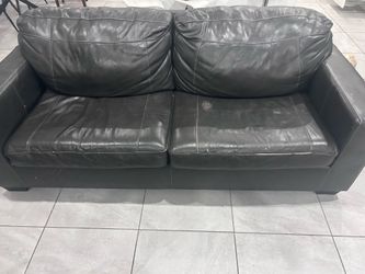 Leather sofa - FREE