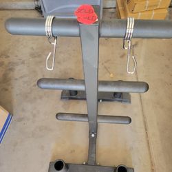 Weights Rack With Quad Bar Holder