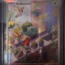 Bulbasaur Illustration Rare Pokemon Card 