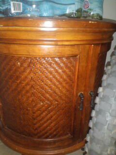 Round Wood Table