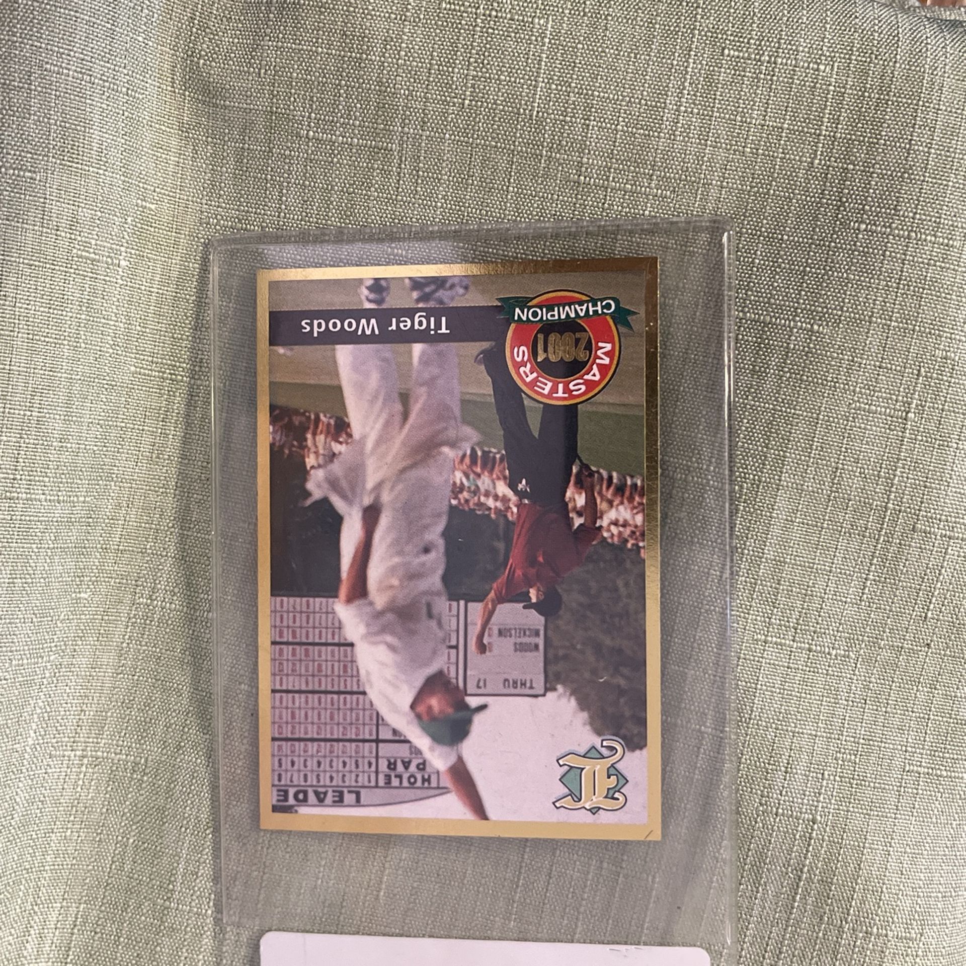 Tiger Woods Legends Sports Masters Players Championship Grade 8