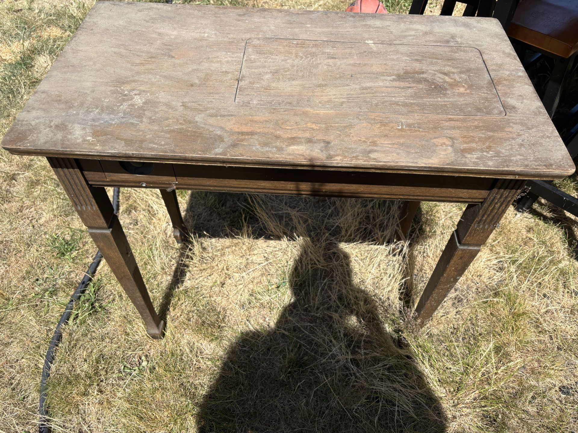 Vintage Sewing Table Ready For Restoration!