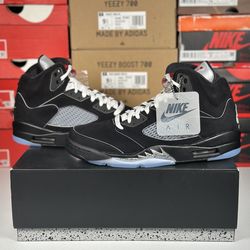 Size 11.5M - Air Jordan 5 Retro ‘Black Metallic Reimagined ‘ - Brand New