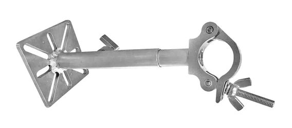 ProX XT-TC5LEDPA 10-13" LED Wall Mounting Plate to Extension 2" Pole Clamp