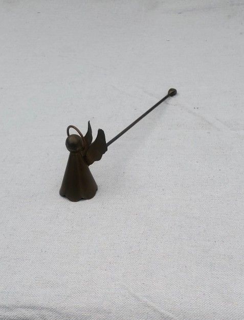 Brass Angel Candle Snuffer Vintage