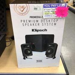 Klipsch Premium Desktop Speaker System with THX