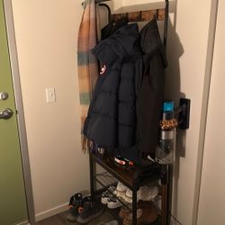 Coat And Shoe Rack