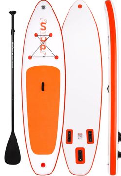 Inflatable stand up paddle board comes with paddle pump and carry case