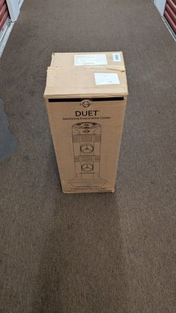 Portable A/C: Duet Atomizing Evaporative Cooler 