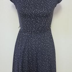 Navy Blue Star Dress