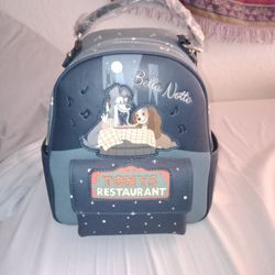 Lady And The Tramp Disney Our Universe Mini Backpack