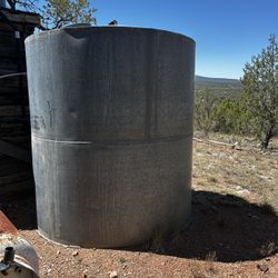 2000 Gallon Water Tank  Steel 