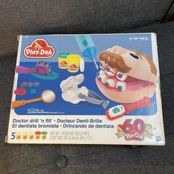 Dentist, Pie, And Burger Play-doh Sets 