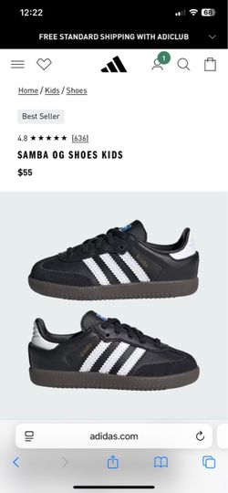 ADIDAS SAMBA size 12 k