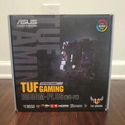 ASUS TUF GAMING B550M-PLUS WIFI II Micro ATX AM4 Motherboard