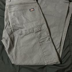 Grey Dickeys Cargos 