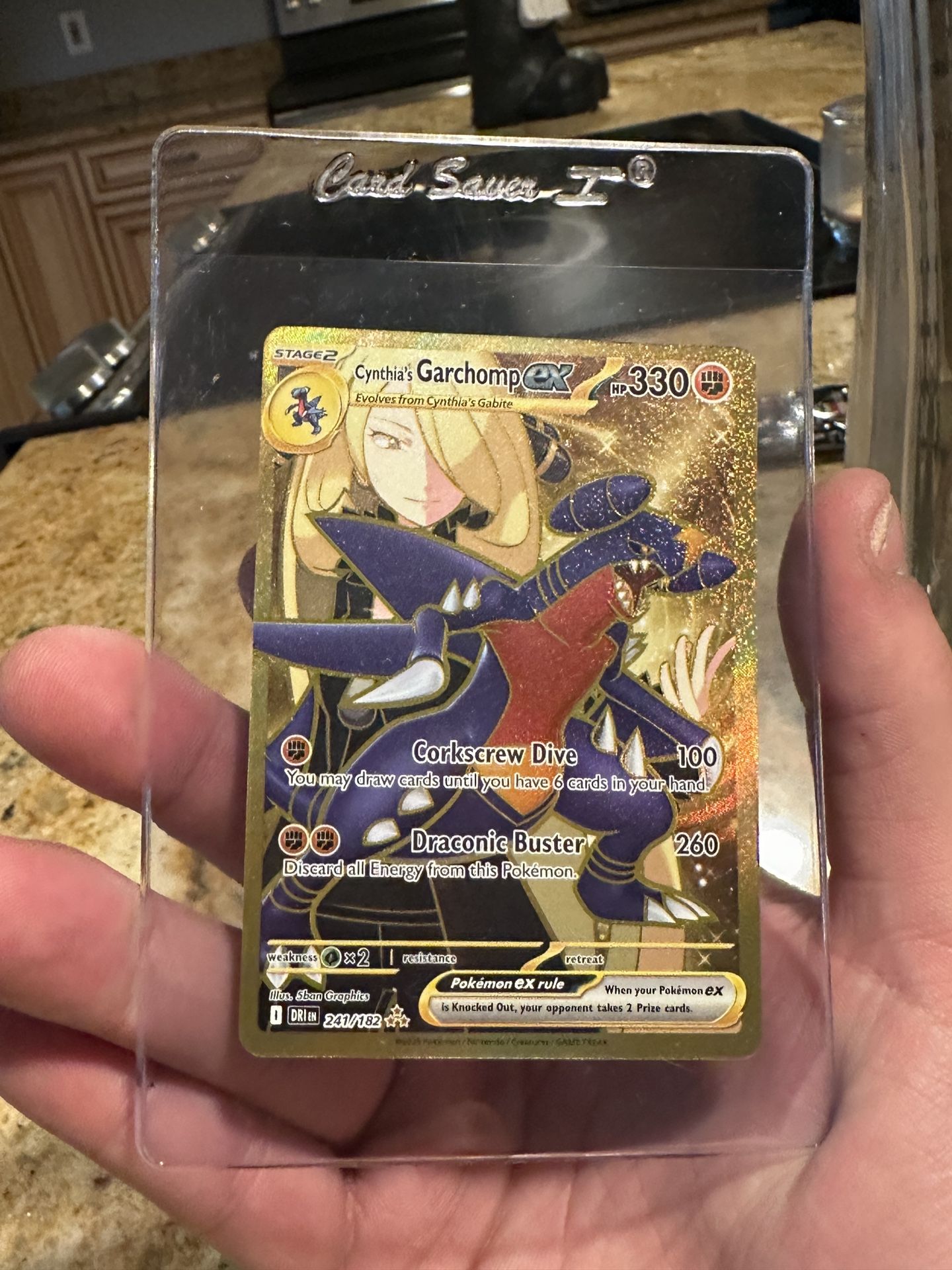 Cynthia’s Garchomp 241/182 Gold Ultra Rare