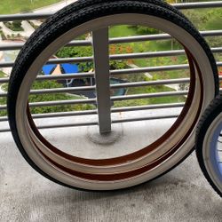 Beach cruiser tires