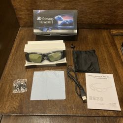 3D Glasses - Never Worn, Excellent Condition 