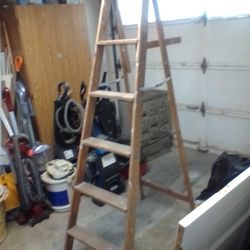 8ft Wooden Ladder