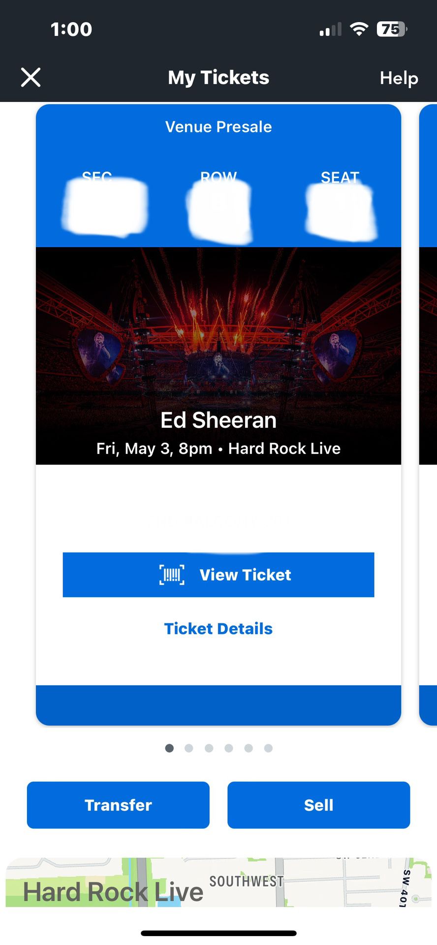 Ed Sheeran Tickets 
