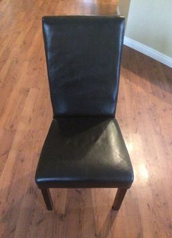 Leather desk chair