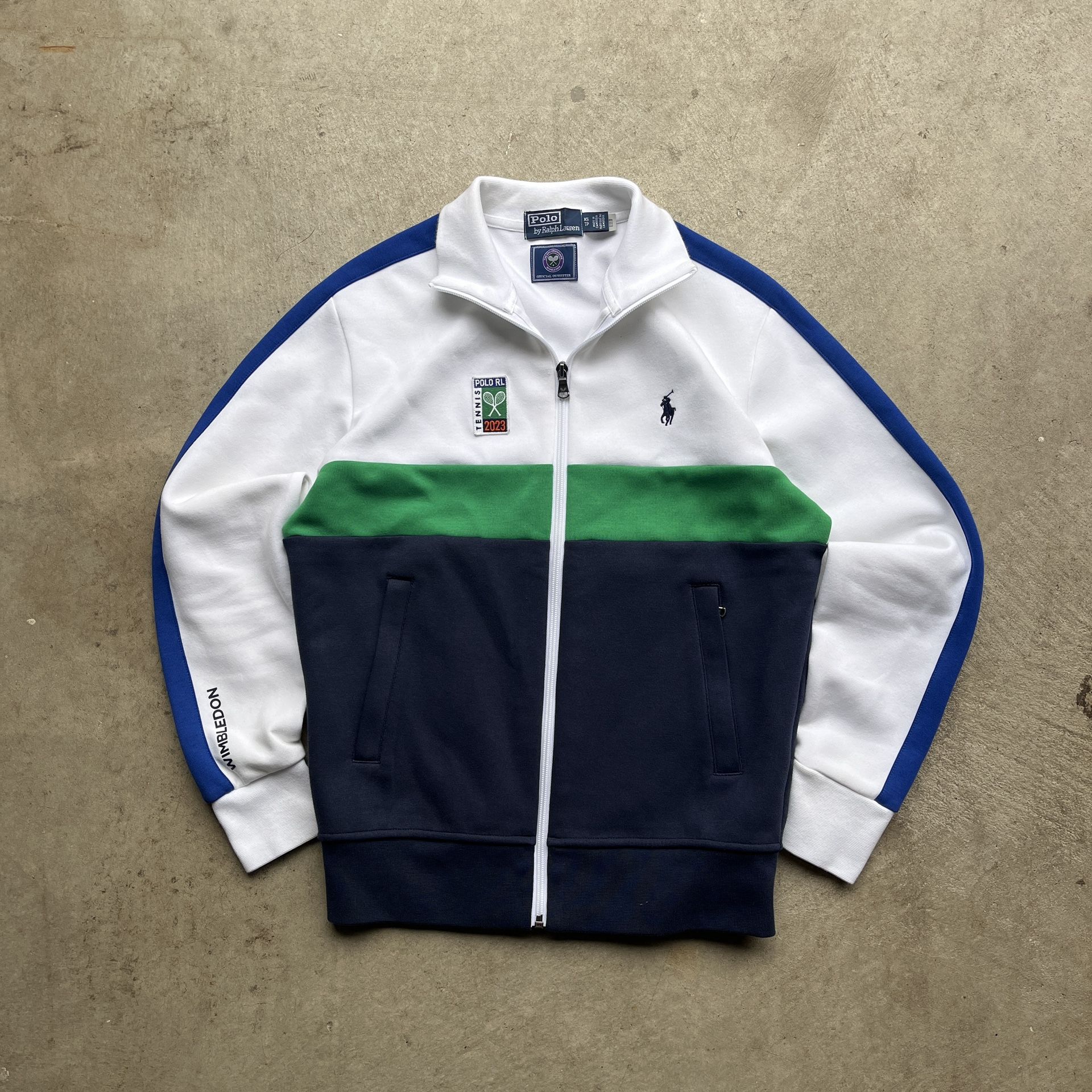 2023 Polo Ralph Lauren Wimbledon Tennis Zip Up Jacket