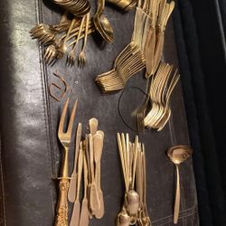 Gold Plated Silverware $400