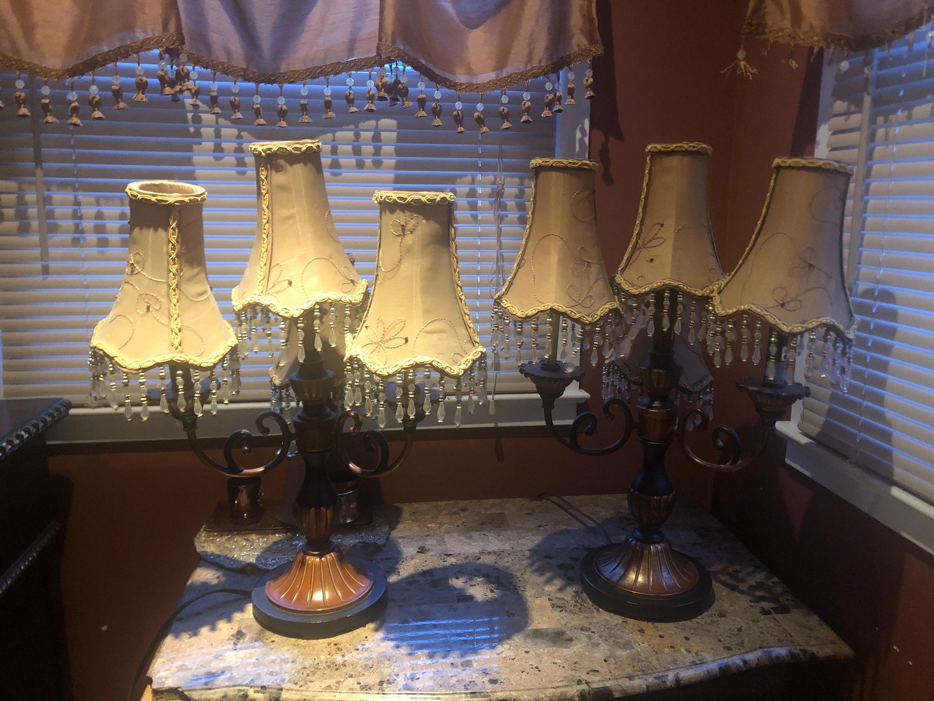 Chris madden table lamps