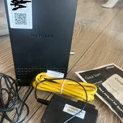 New Netgear WiFi Cable Modem Router