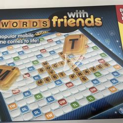 Words with Friends Board Game by Hasbro & Zynga - New Sealed