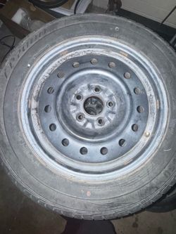 Set of 4 16 Inch Steel Wheels Rims 5x114.3 with 215/60R16 Tires OEM