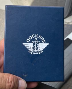 Dockers leather tri-fold wallet
