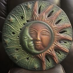 Sun/Moon Outside Wall Decor 
