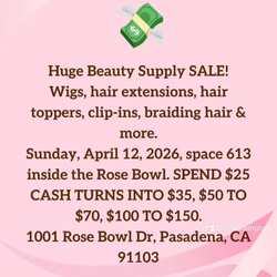 Wig, Hair Extensions, Braiding Hair and More  SALE