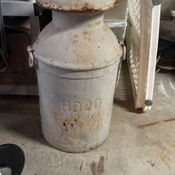 Old Hood Milk Jug