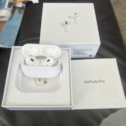 For Sale Or Trade-  Like New Apple AirPods Pro 2nd Generation Earbuds Wireless Bluetooth Headphones