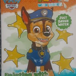 New Paw Patrol Paint With Water Book 
