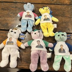 *NSYNC Limited Edition Beanie Baby Bears