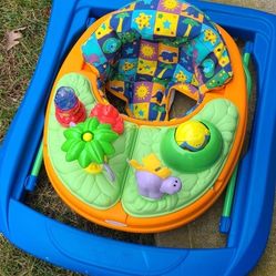 Safety 1st Dino Sounds 'n Lights Discovery Baby Walker with Activity Tray
