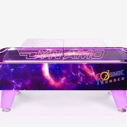 7ft Cosmic Thunder Air Hockey Table by Dynamo