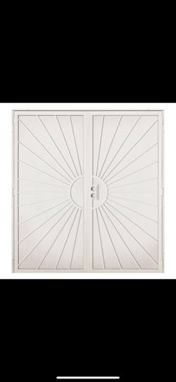 Double Security door  60x80 And 72x80 