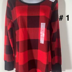 WOMENS TOPS  LARGE ALL  NEW W-TAGS